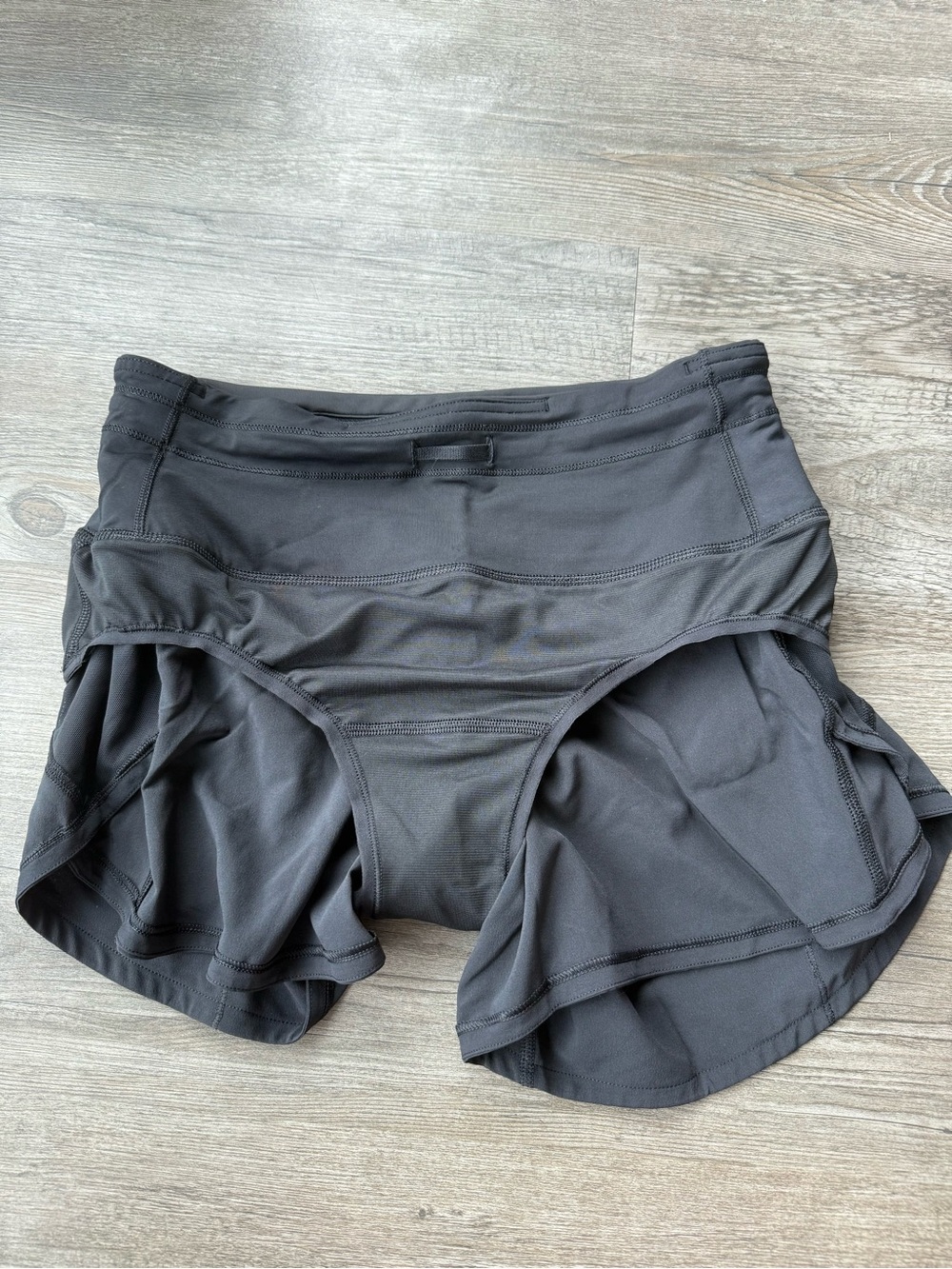 NWT Lululemon Women's Speed Up High Rise Shorts 4” Lined Black Size 4 LW7BBFT! - Picture 8 of 9